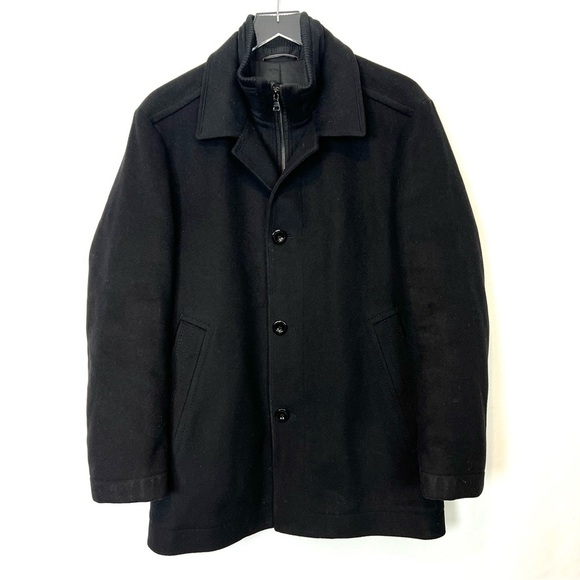 Boss black wool cashmere jacket 36R - Picture 2 of 11